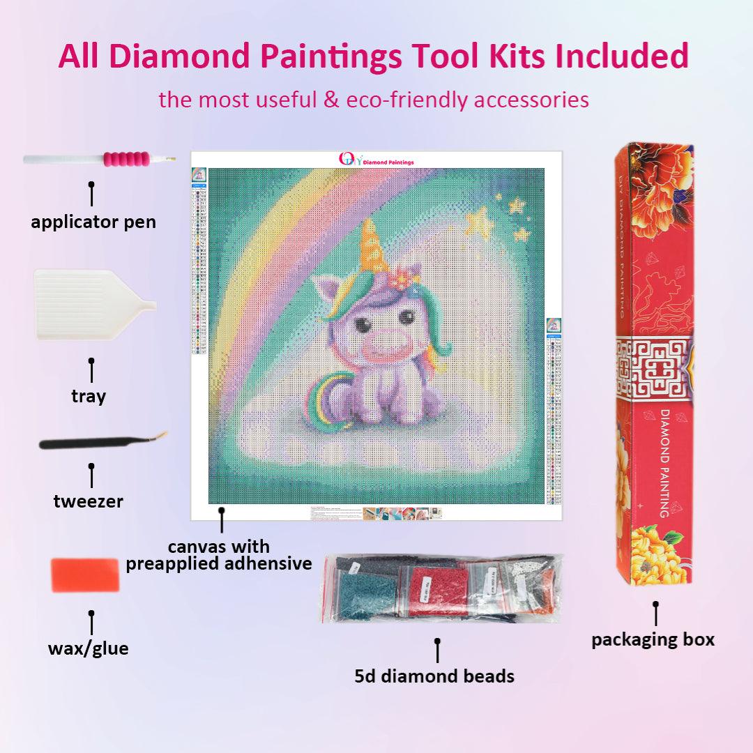 The Cute Baby Unicorn Diamond Painting