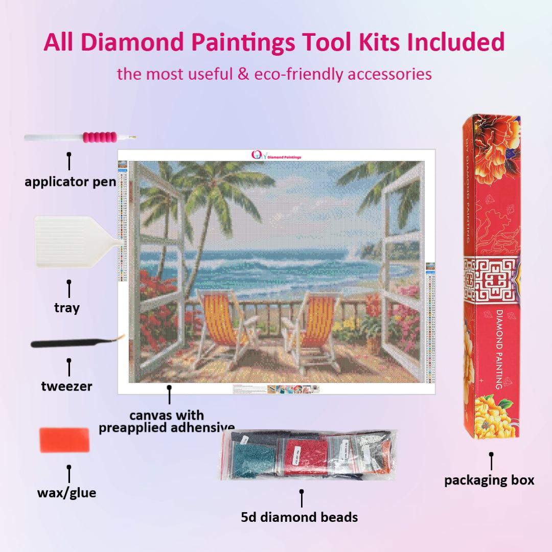 Seaside Resort Diamond Painting