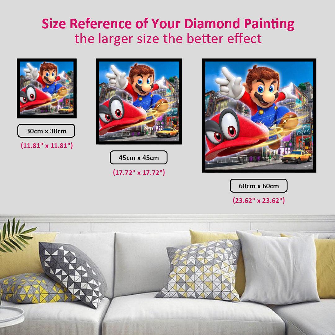 Smart Super Mario Diamond Painting