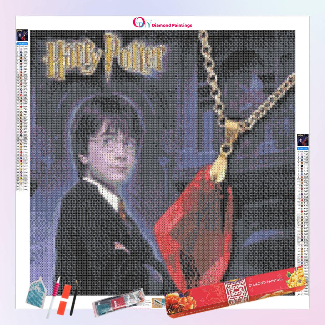 Harry Potter and Ruby Diamond Painting