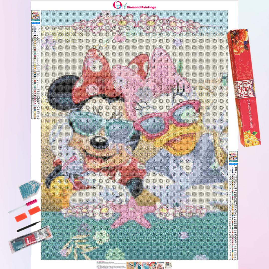 Minnie Mouse and Daisy Duck Diamond Painting