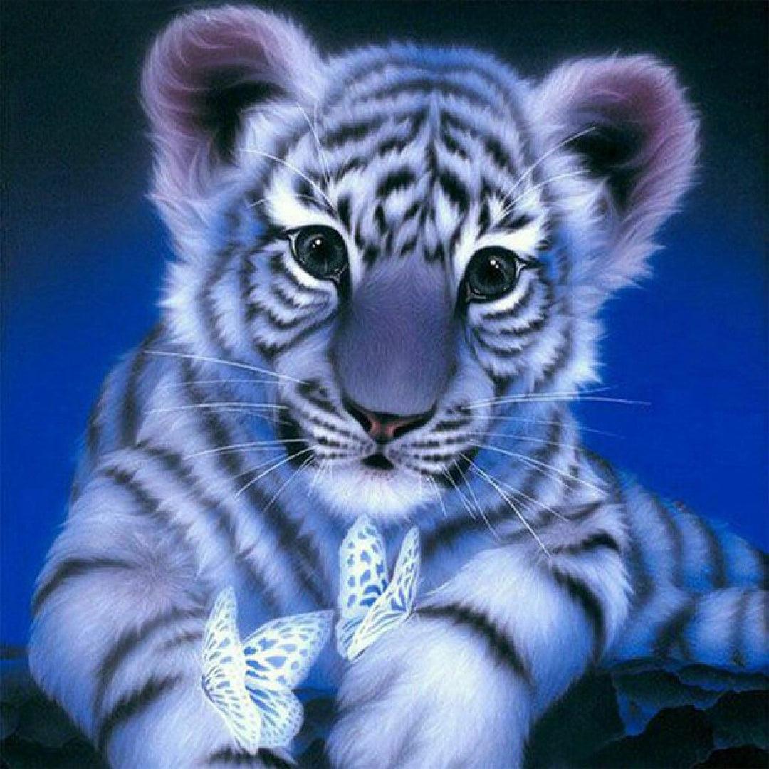 The Cute Tiger Diamond Painting