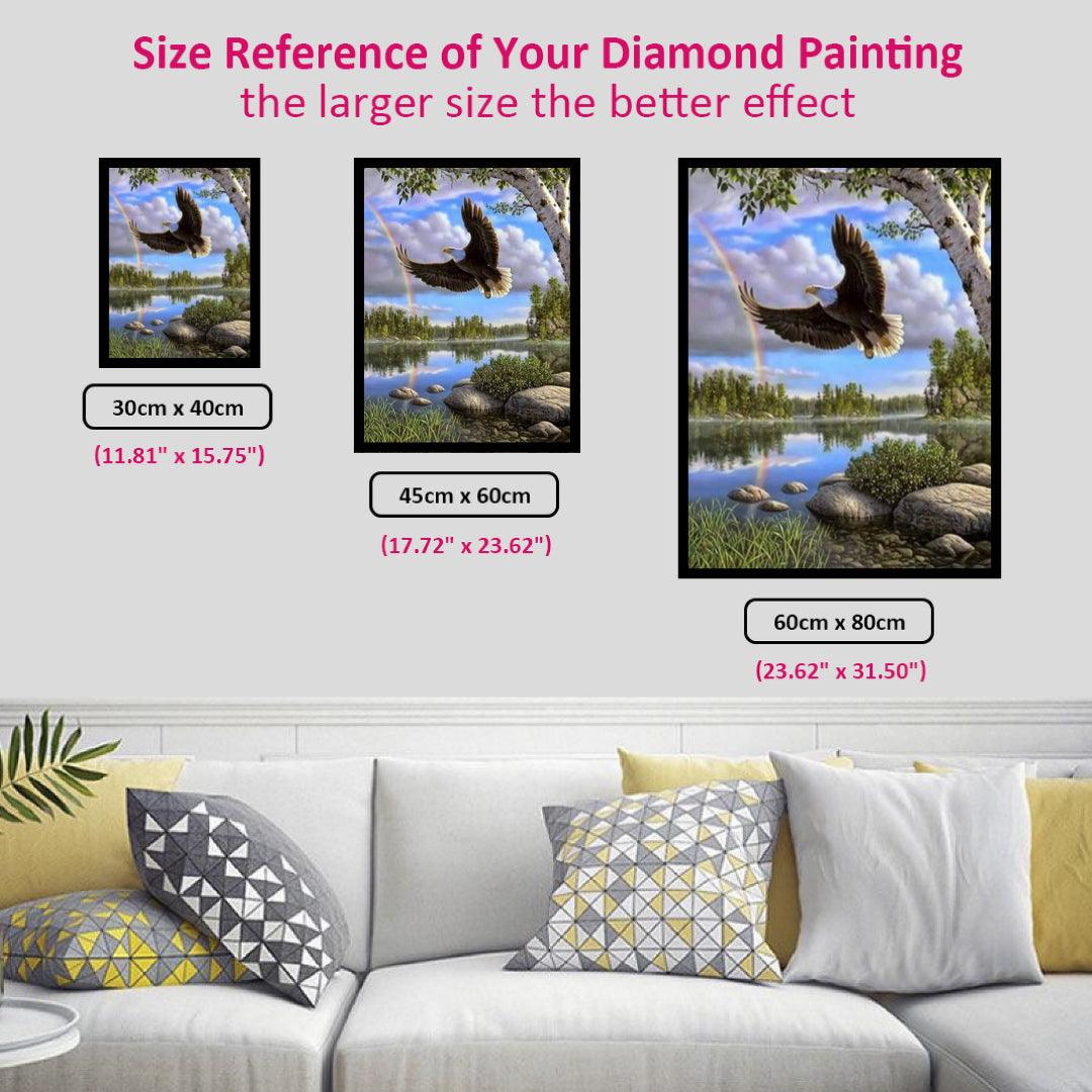 Eagle Flying Diamond Painting