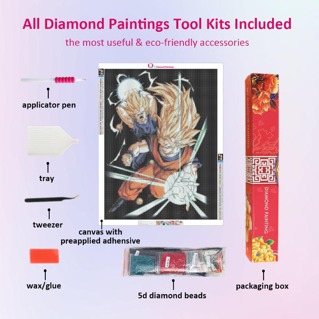 Goku and Vegeta Diamond Painting