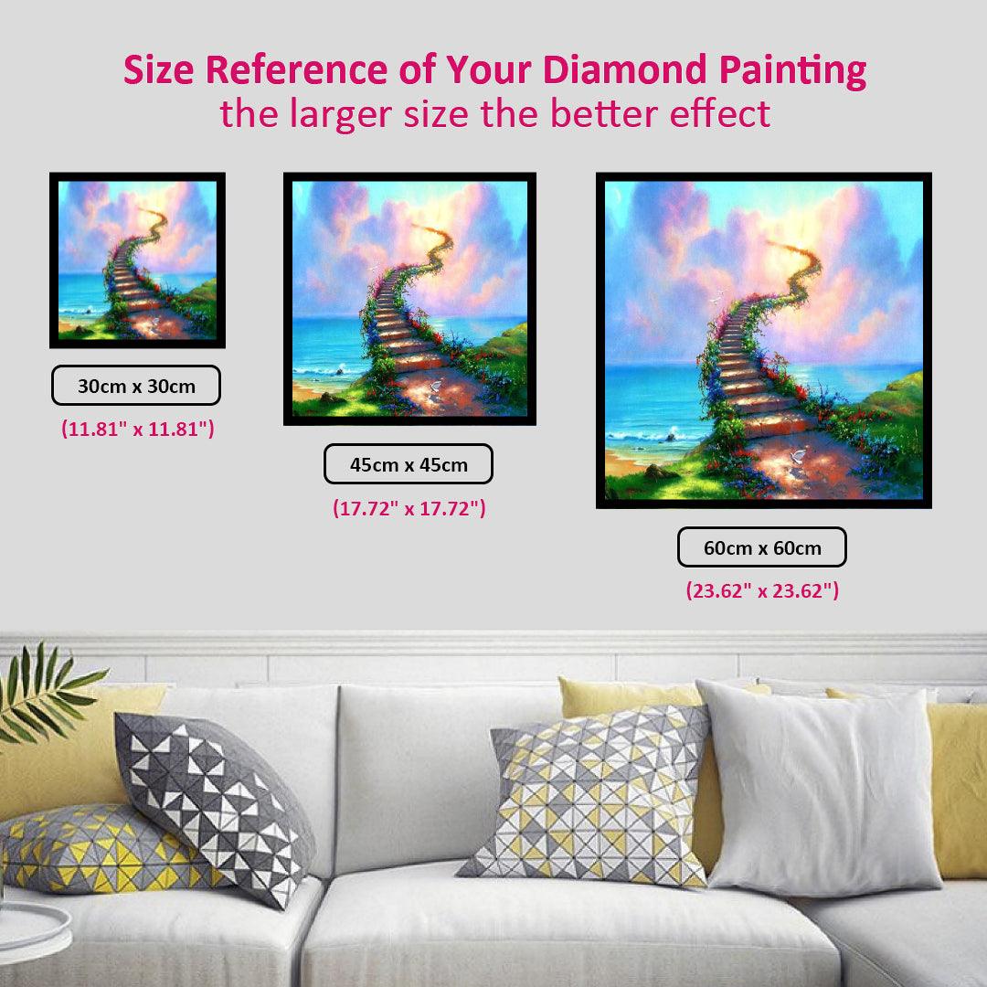 Steps From the Sea to the Sky Diamond Painting