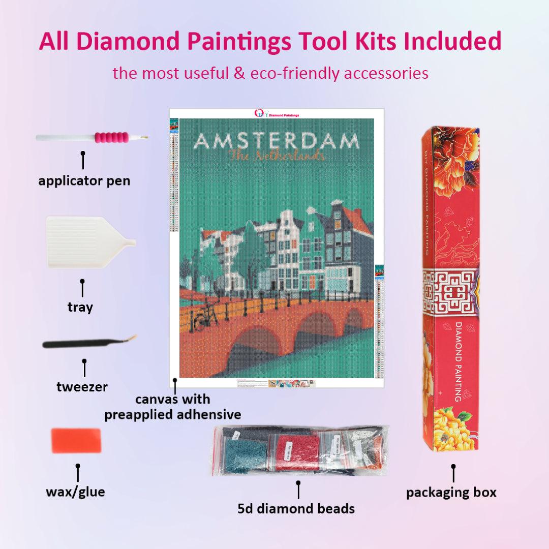 Amsterdam the Netherlands Diamond Painting