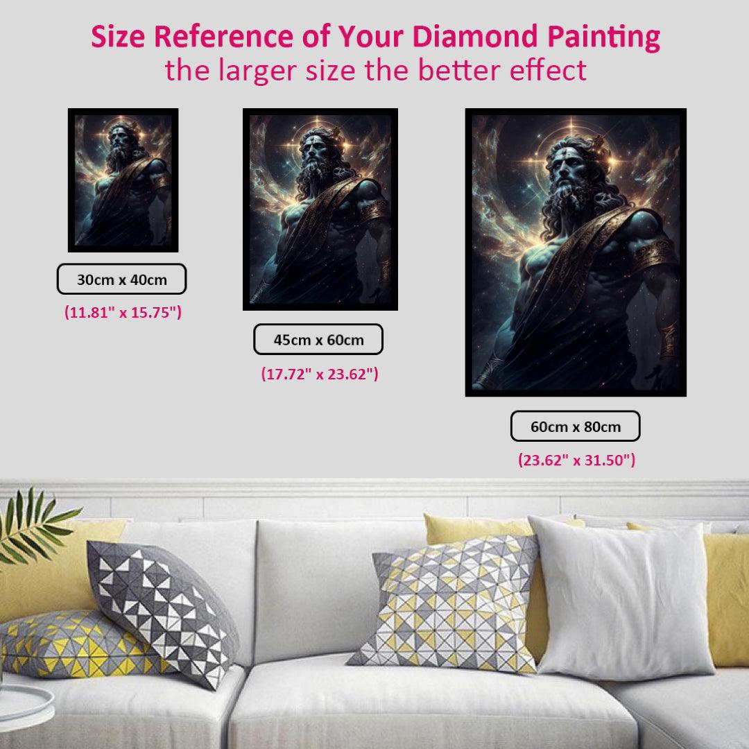 God of the Primordial Darkness Diamond Painting