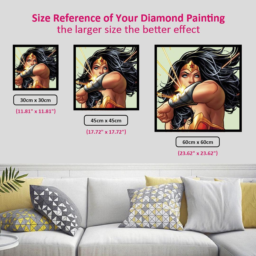 Unbeatable Wonder Woman Diamond Painting