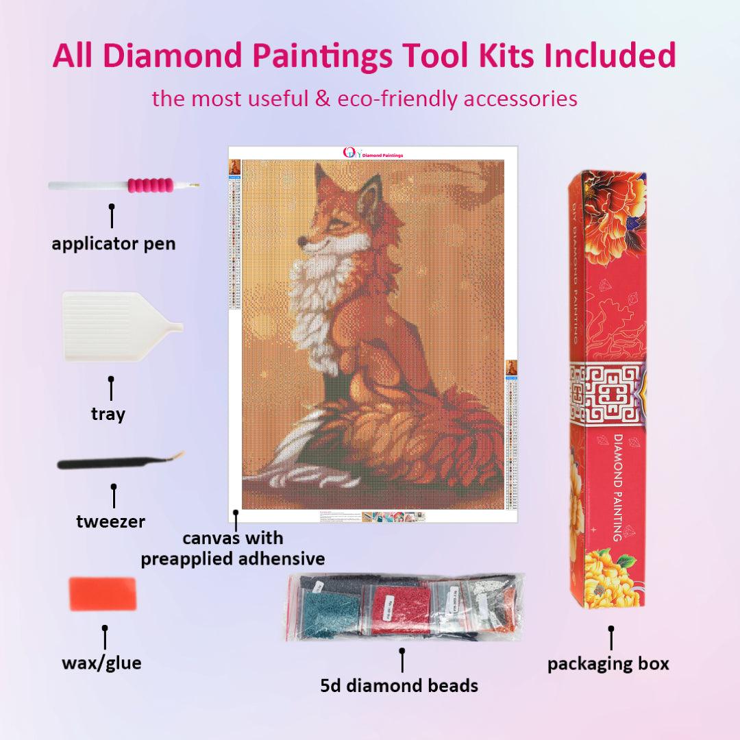 Elegant Fox Diamond Painting