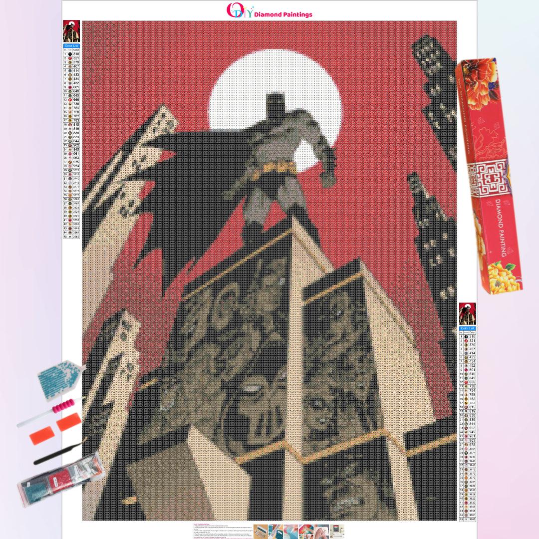 Batman on Skyscrapers Diamond Painting