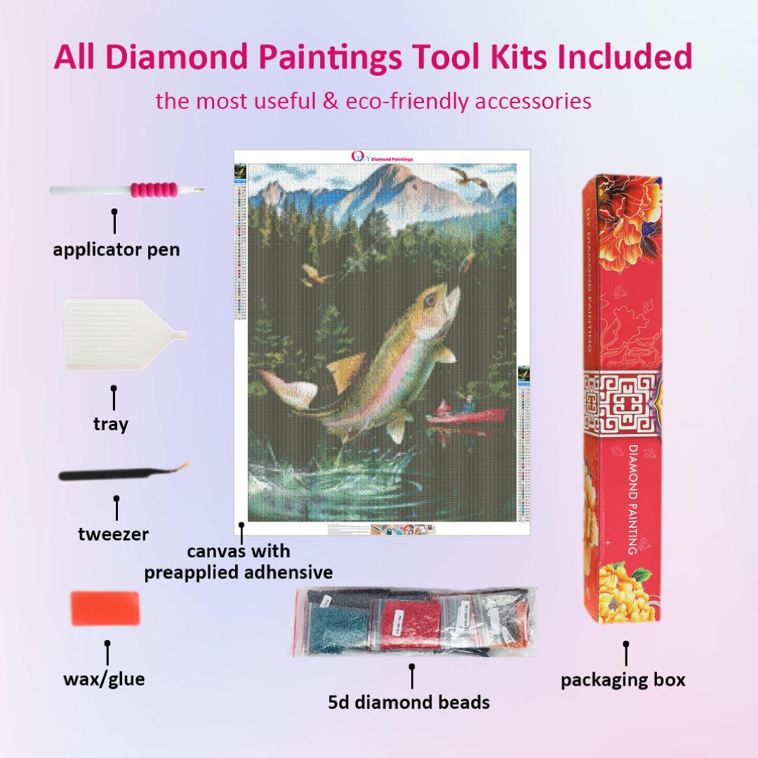 Fancy Fishing Diamond Painting