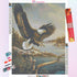 Eagle Flying Across the River Diamond Painting