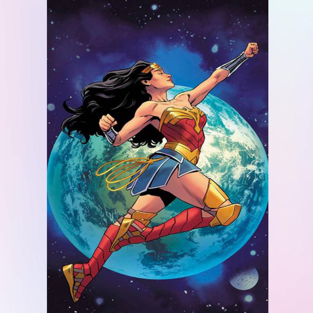 Wonder Woman in the Universe Diamond Painting