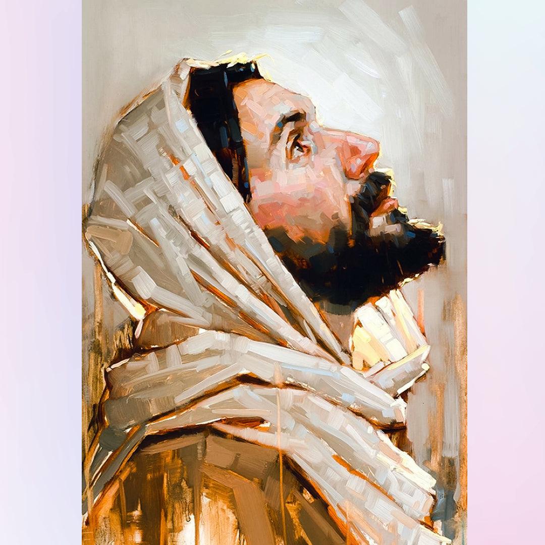Jesus in Meditation Diamond Painting
