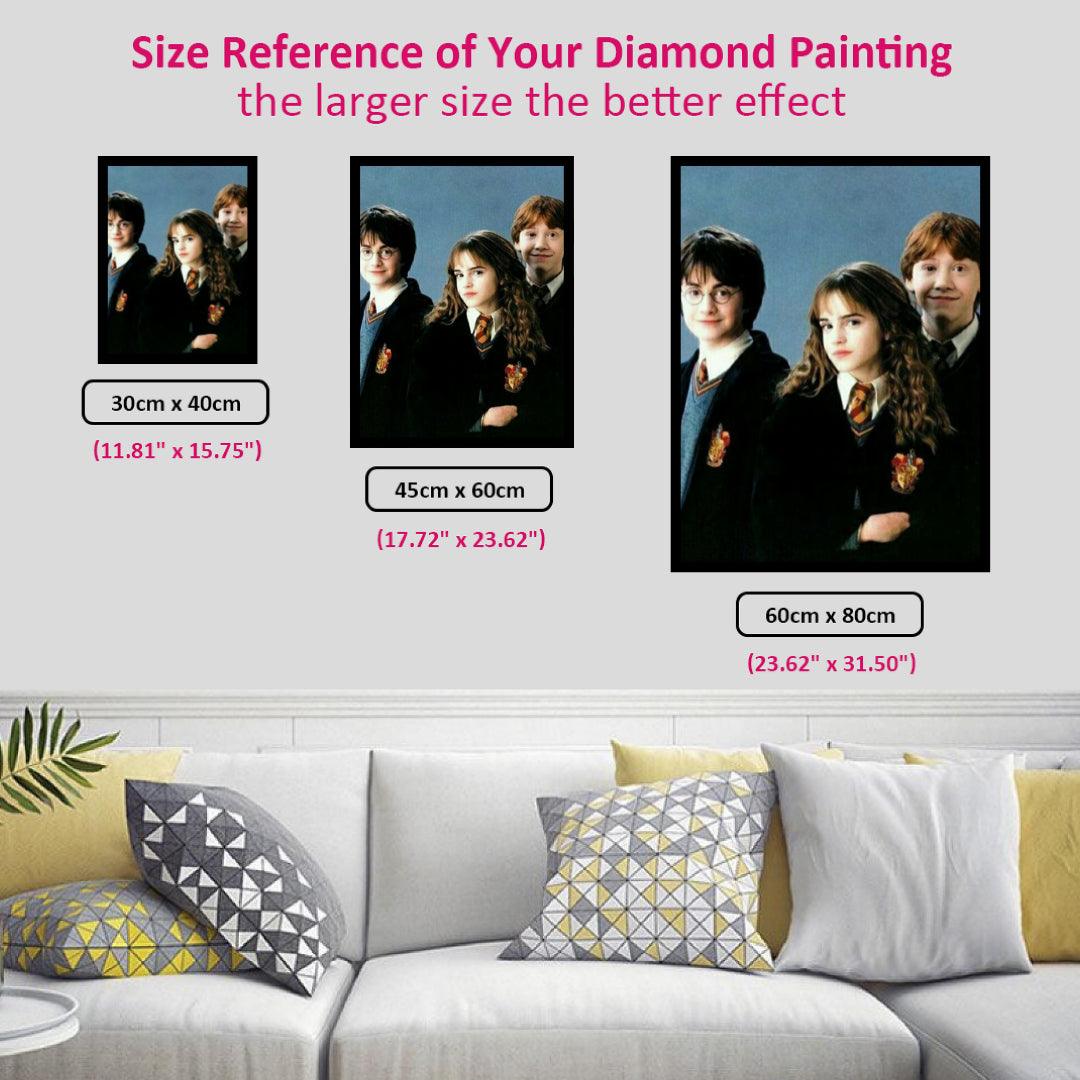 Good Friends Harry Ron Hermione Diamond Painting