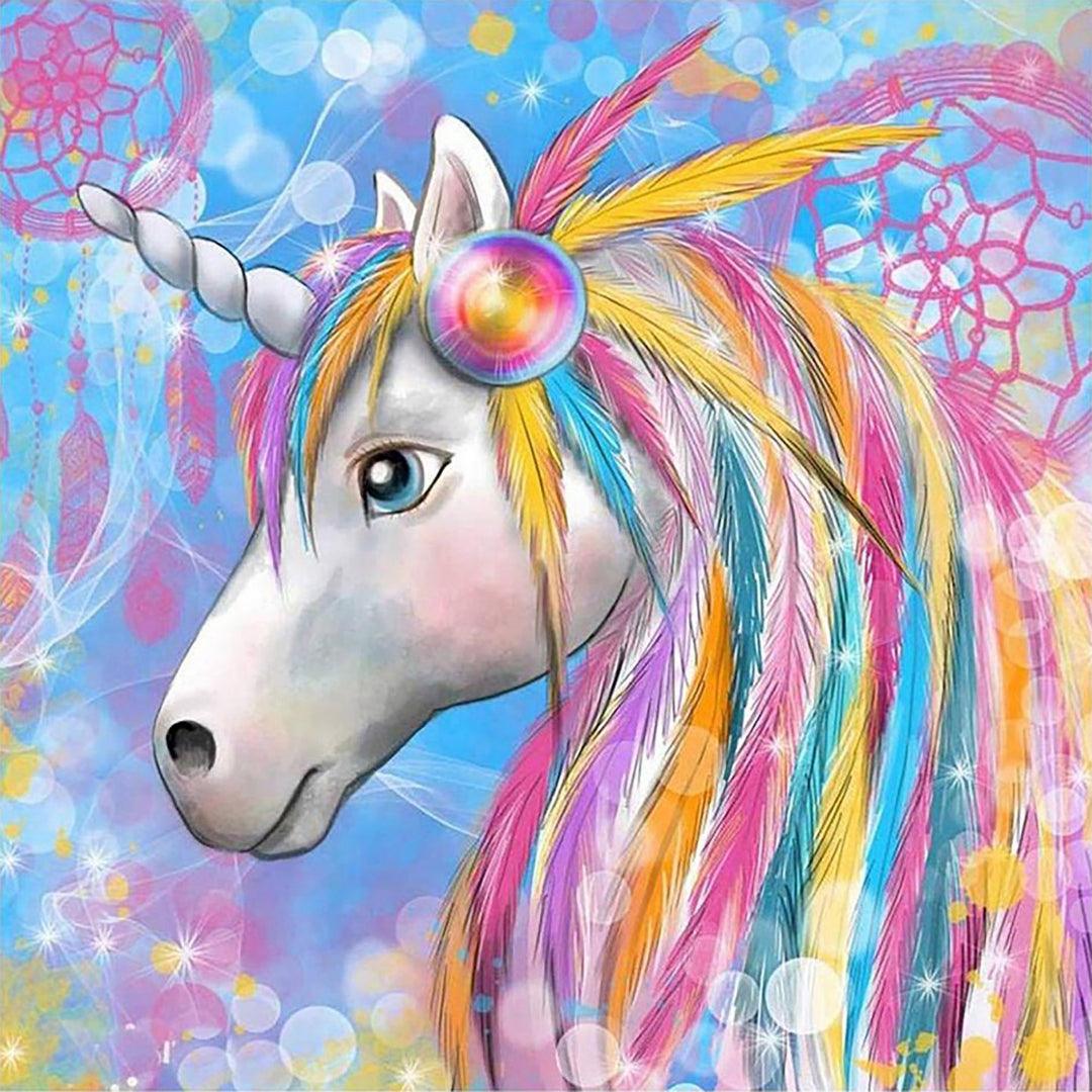 Rainbow Unicorn Diamond Painting