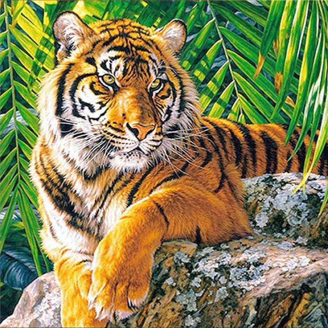 Tiger Spot Prey Diamond Painting