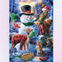 Snowman with Forest Friends Diamond Painting