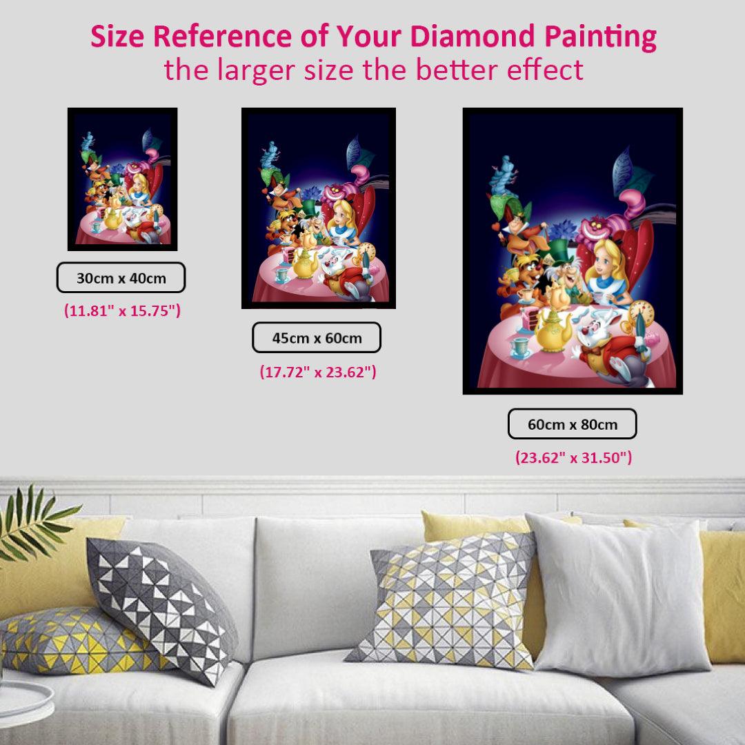 Alice and Friends Get Together Diamond Painting