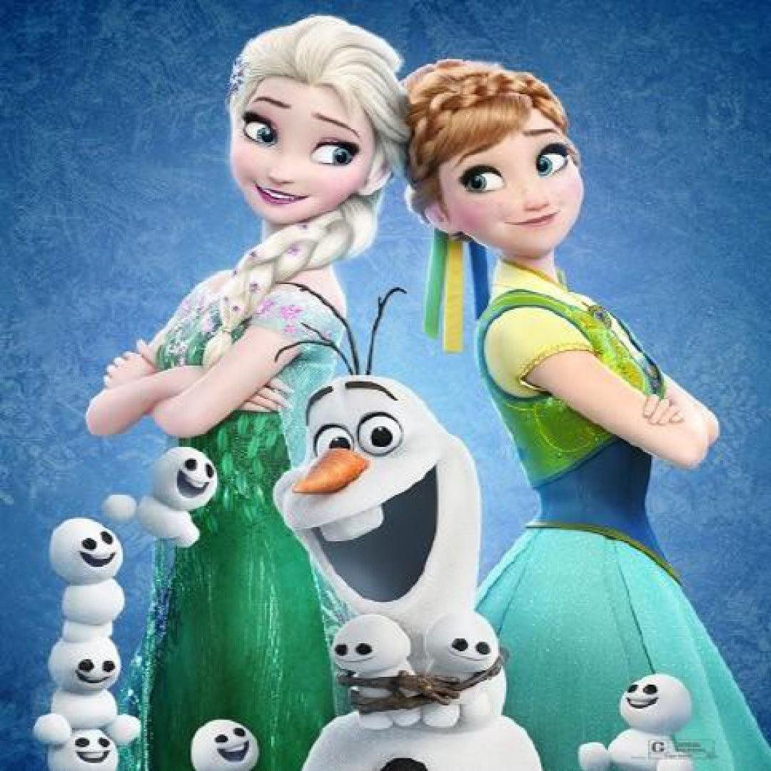 Elsa Anna & Olaf Diamond Painting