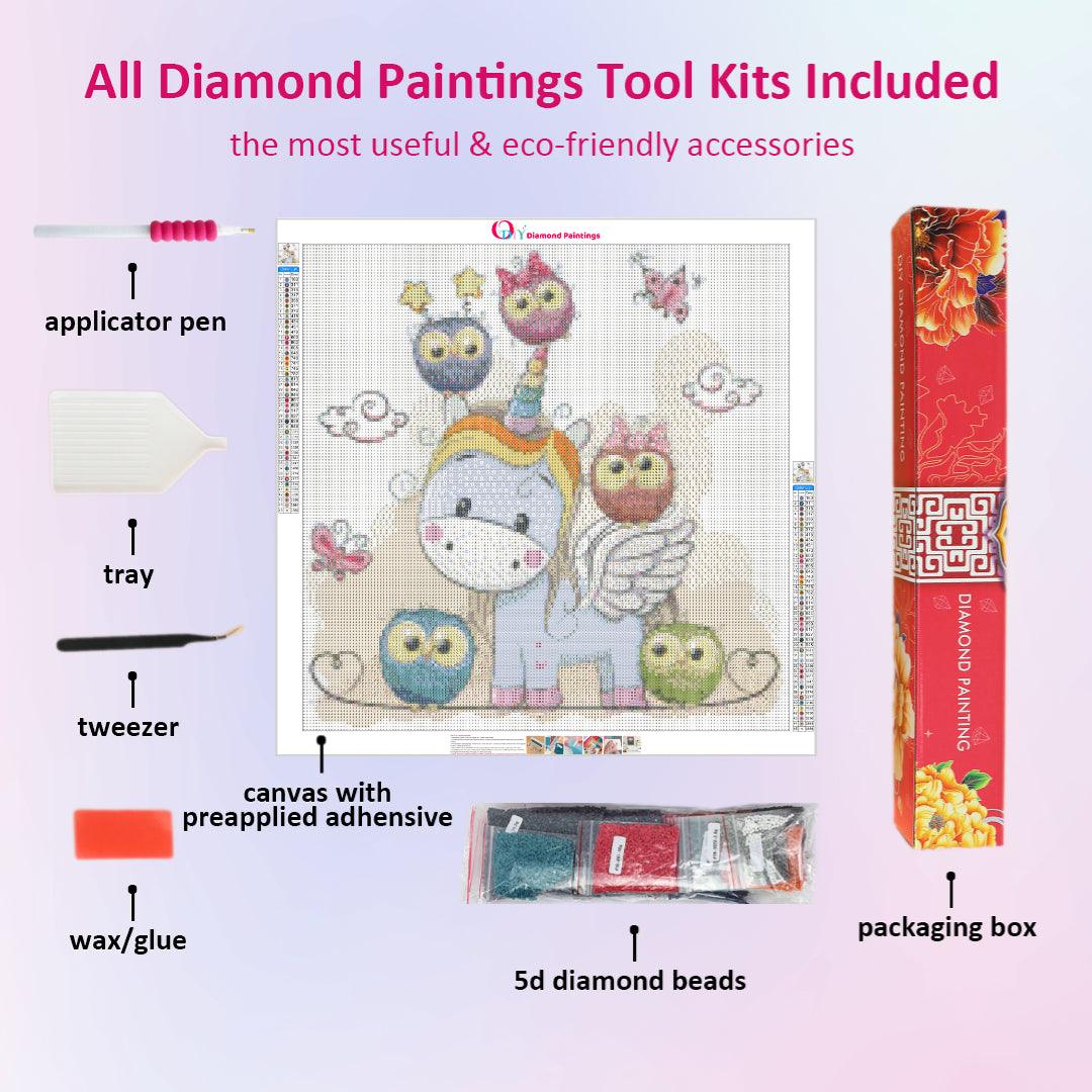 The Cute Unicorn Diamond Painting