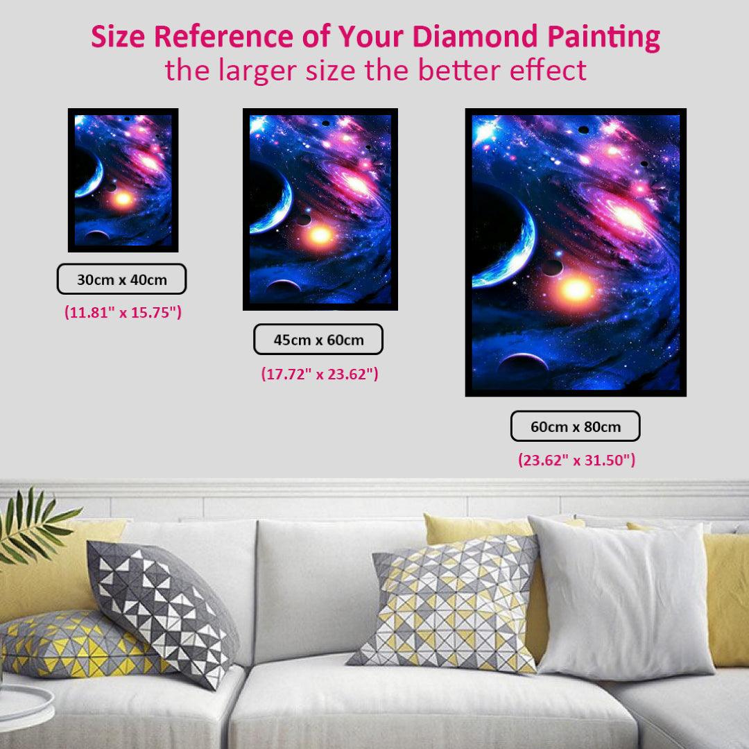 Bright Galaxy Diamond Painting