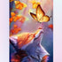 Fox Smelling Butterfly Diamond Painting