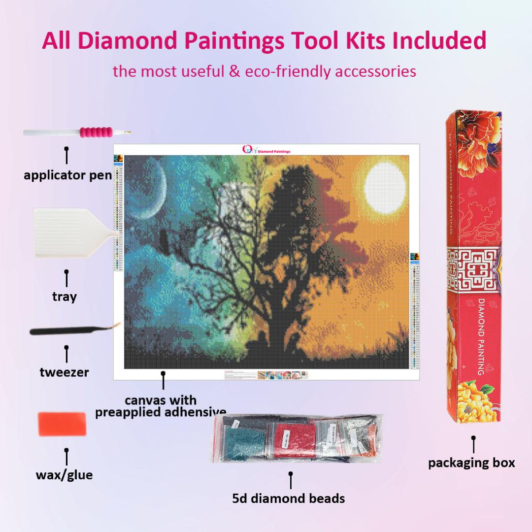 Alternation of the Sun and Moon Diamond Painting