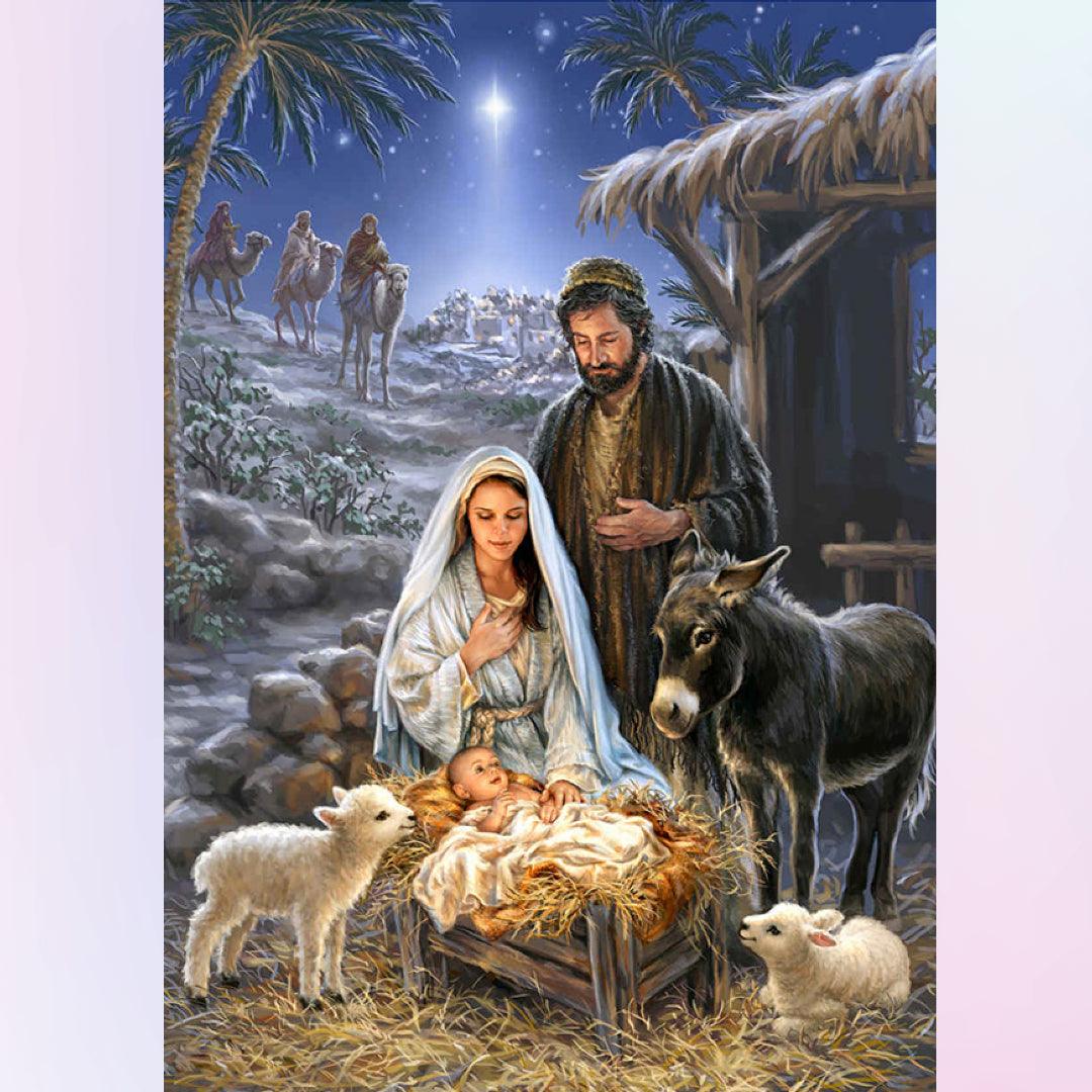 Birth of Jesus Diamond Painting