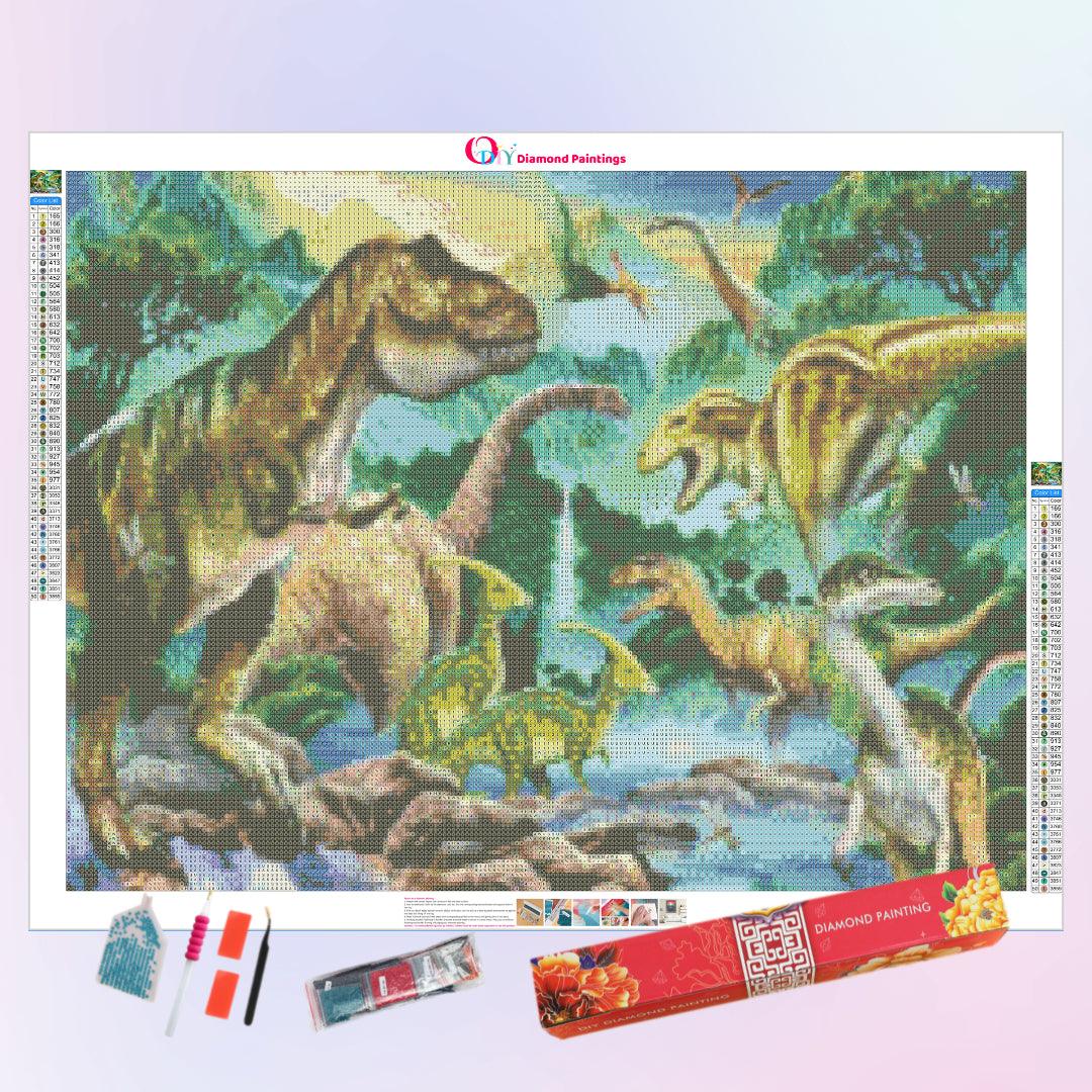 Dinosaur World Diamond Painting