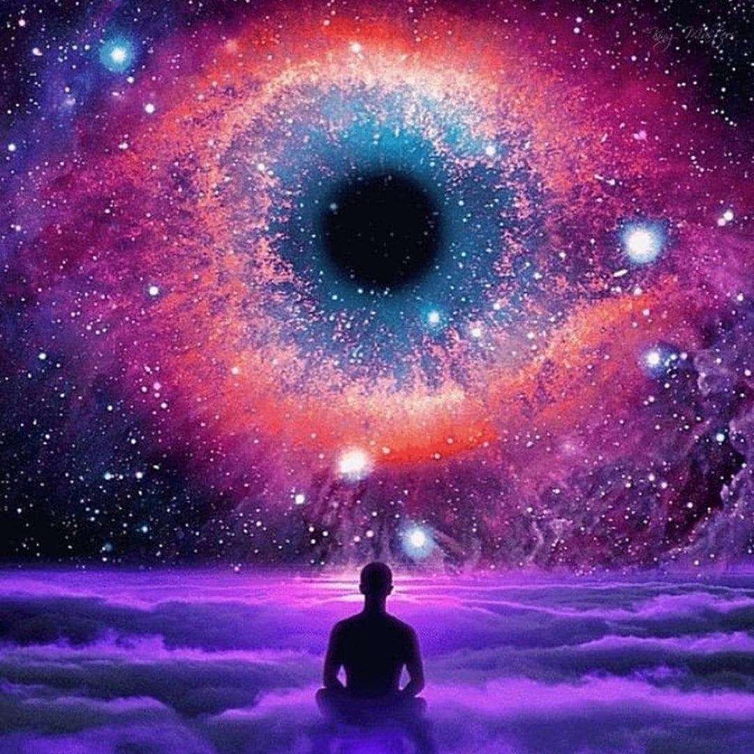 Meditation under the Eye of the Universe Diamond Painting