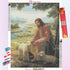 Jesus Taking Care of the Lambs Diamond Painting