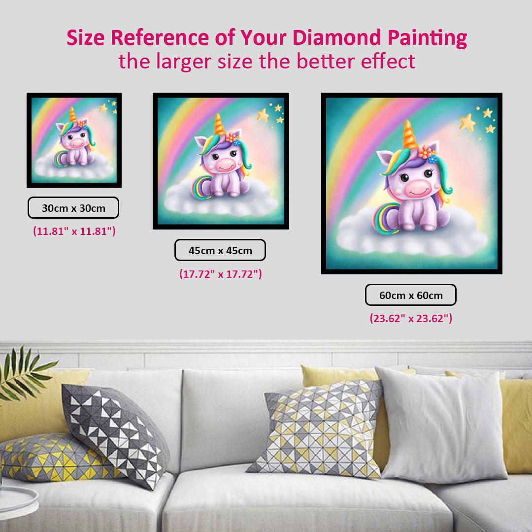 The Cute Baby Unicorn Diamond Painting