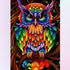 Owl in Rainbow Color Diamond Painting