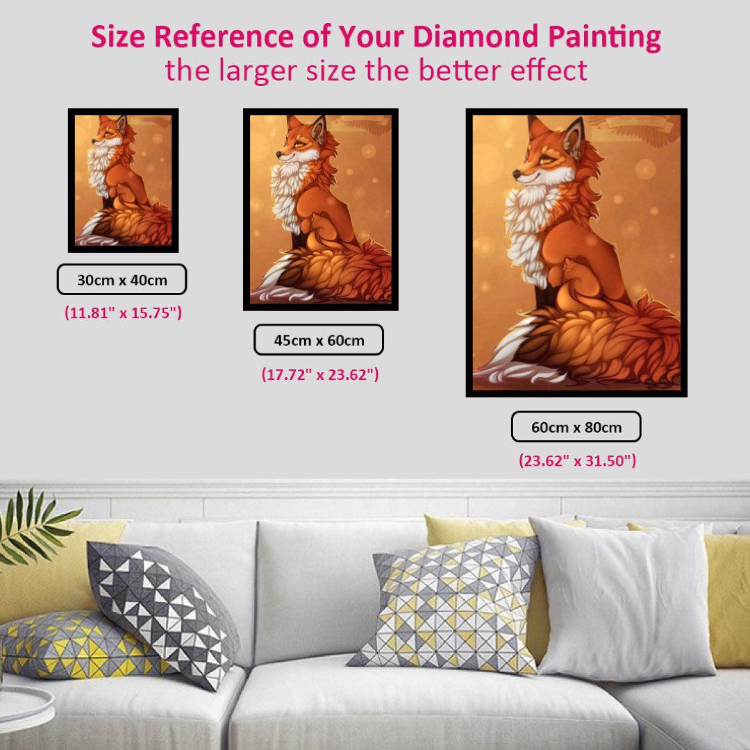 Elegant Fox Diamond Painting