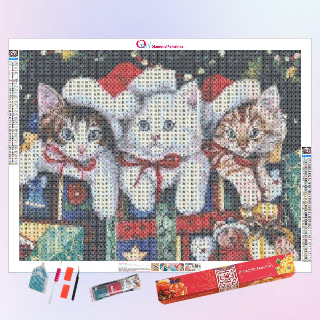 Kitties' Christmas Diamond Painting