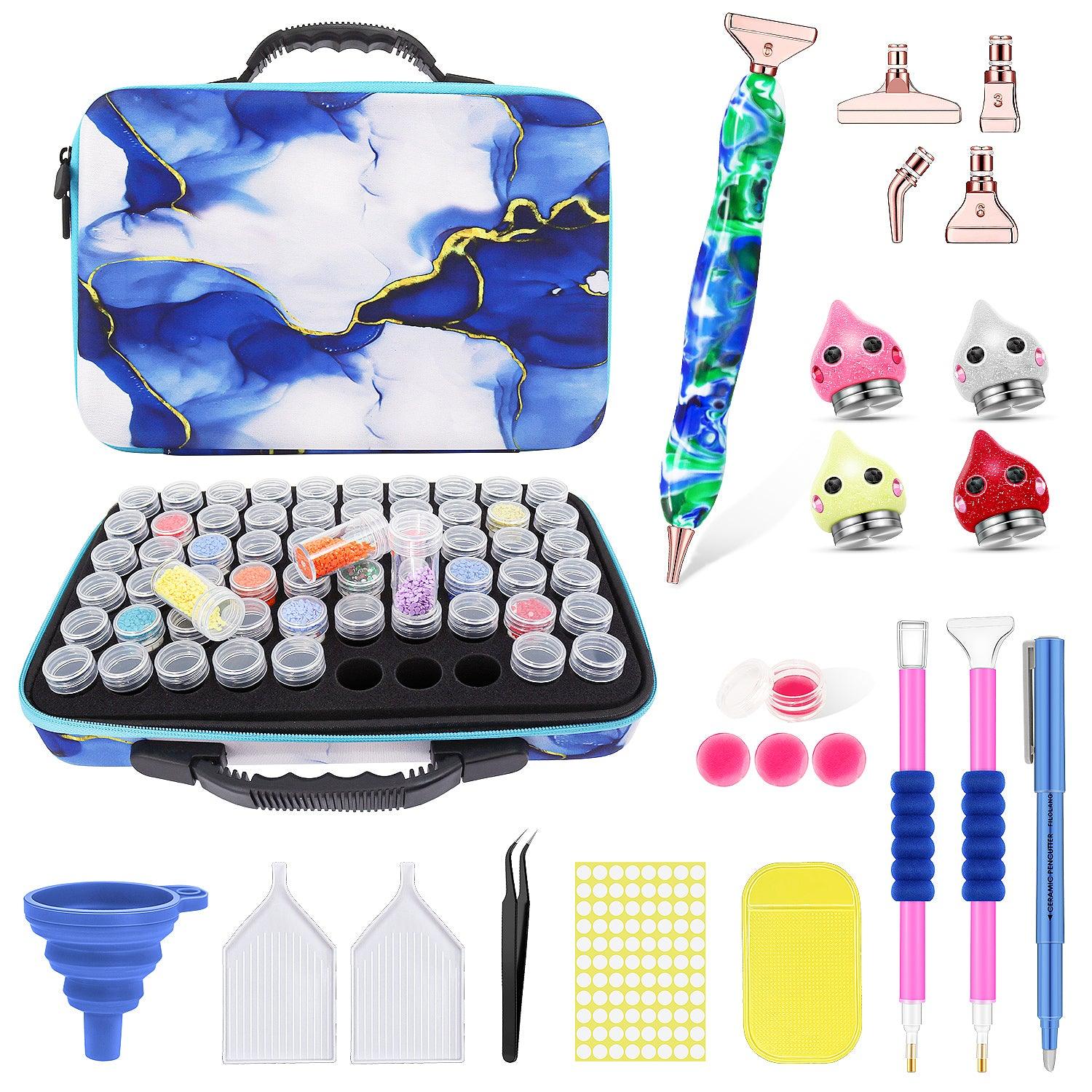 Cloud 80 in 1 Diamond Painting Tool Kits Storage Container
