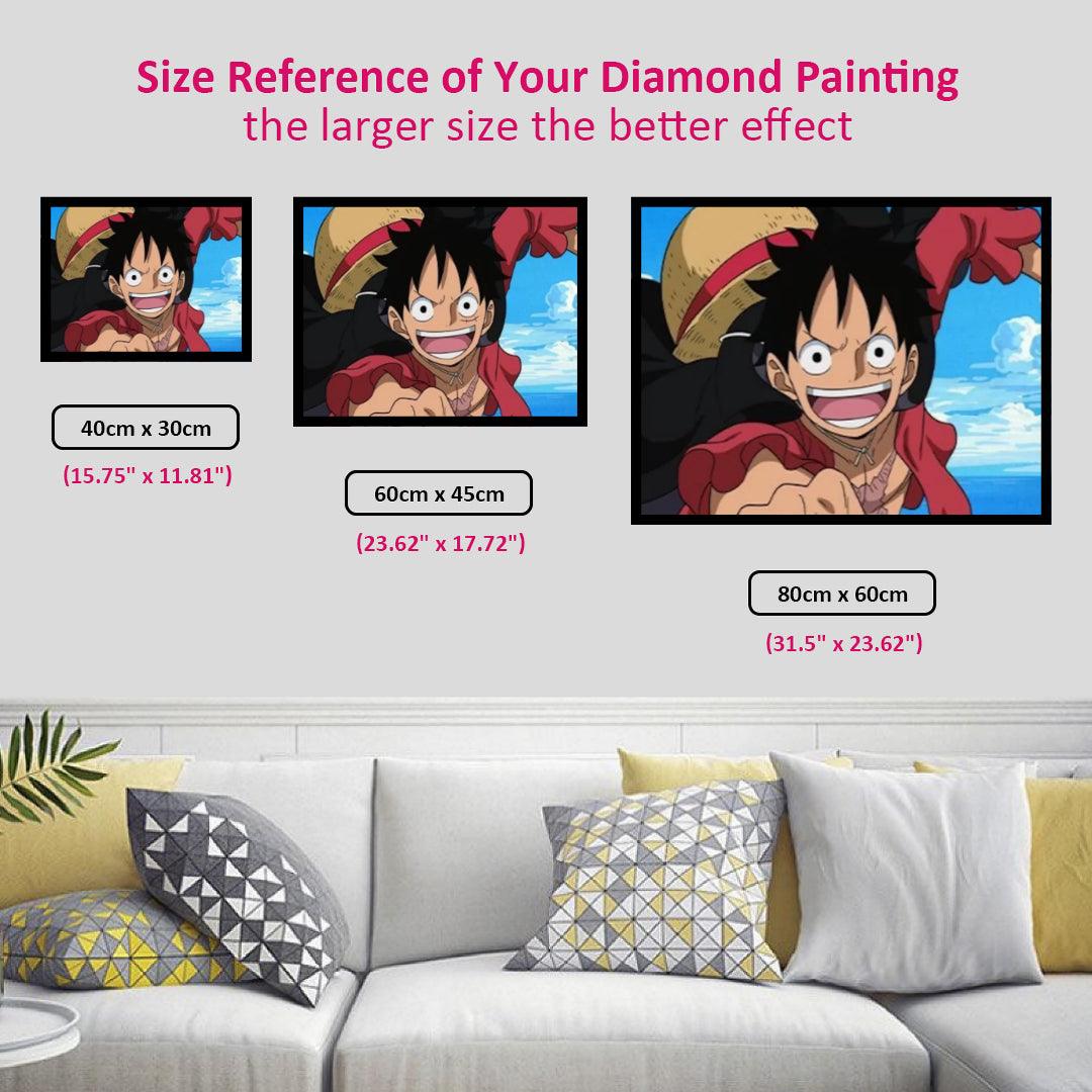 Luffy Diamond Painting