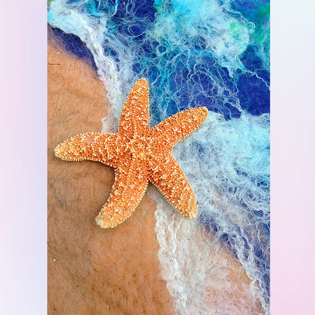 Starfish on the Beach Diamond Painting
