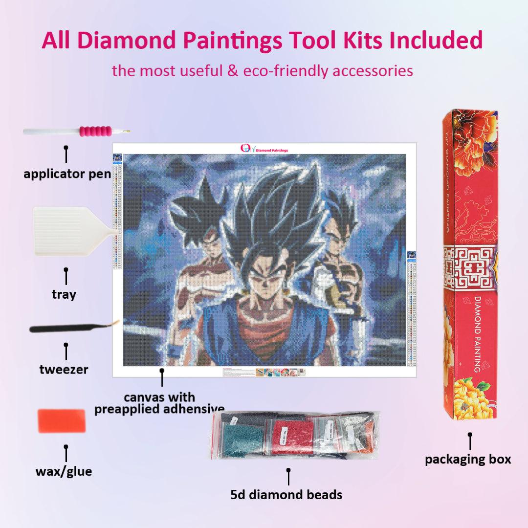 Dragon Ball Vegito Diamond Painting