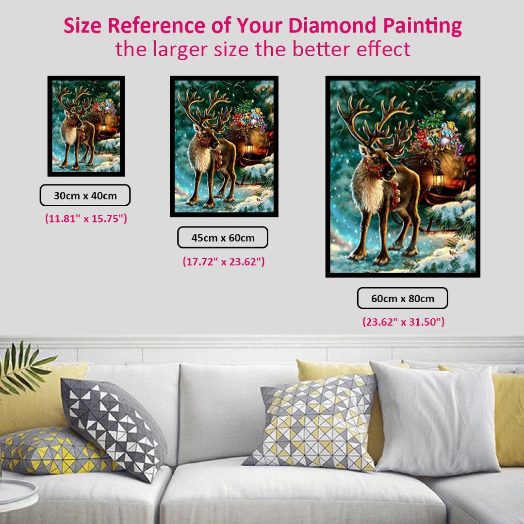 Christmas Deer Diamond Painting