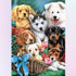 Dogs Group Diamond Painting