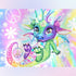 Baby Rainbow Dragon Diamond Painting