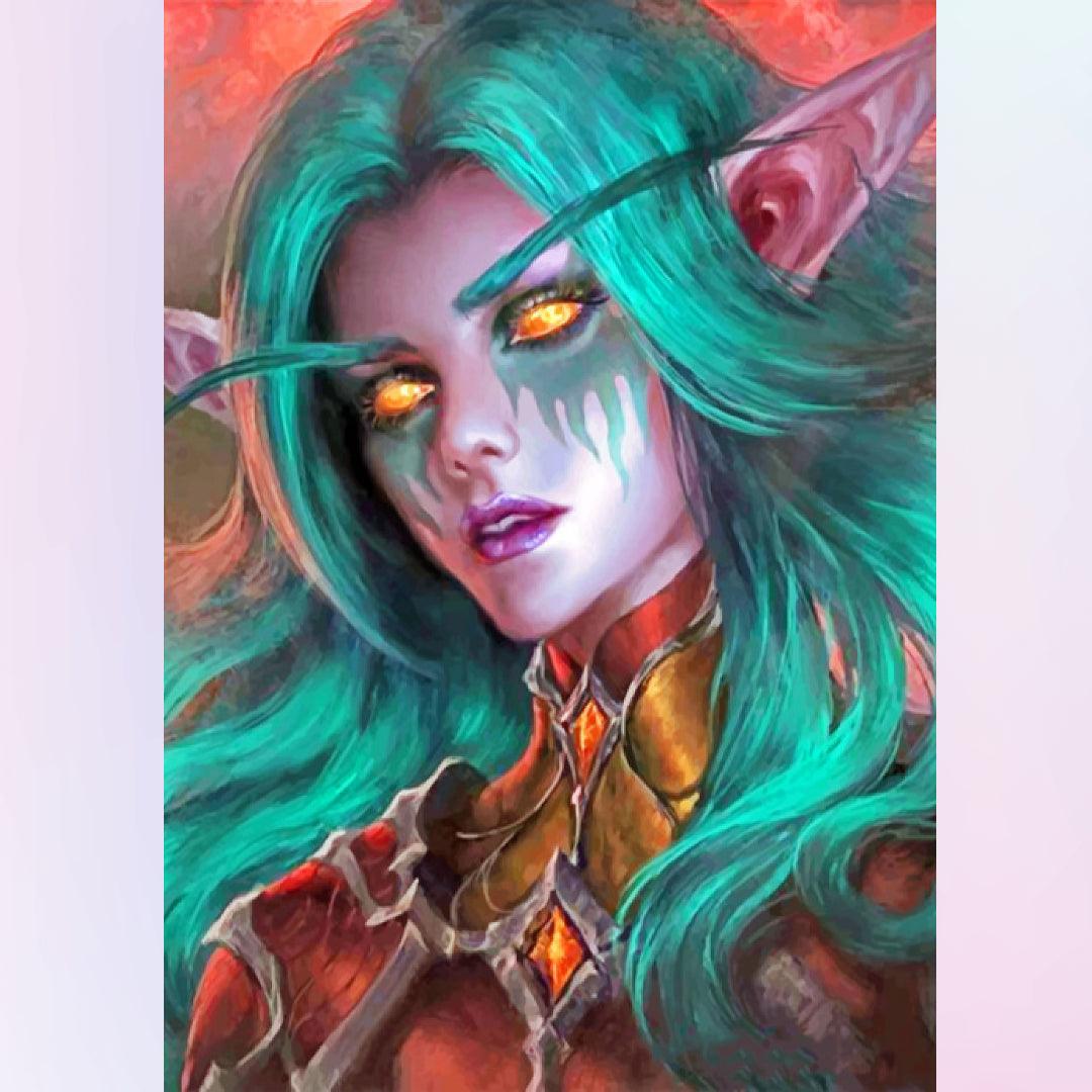 Night Elf Diamond Painting