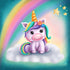 The Cute Baby Unicorn Diamond Painting