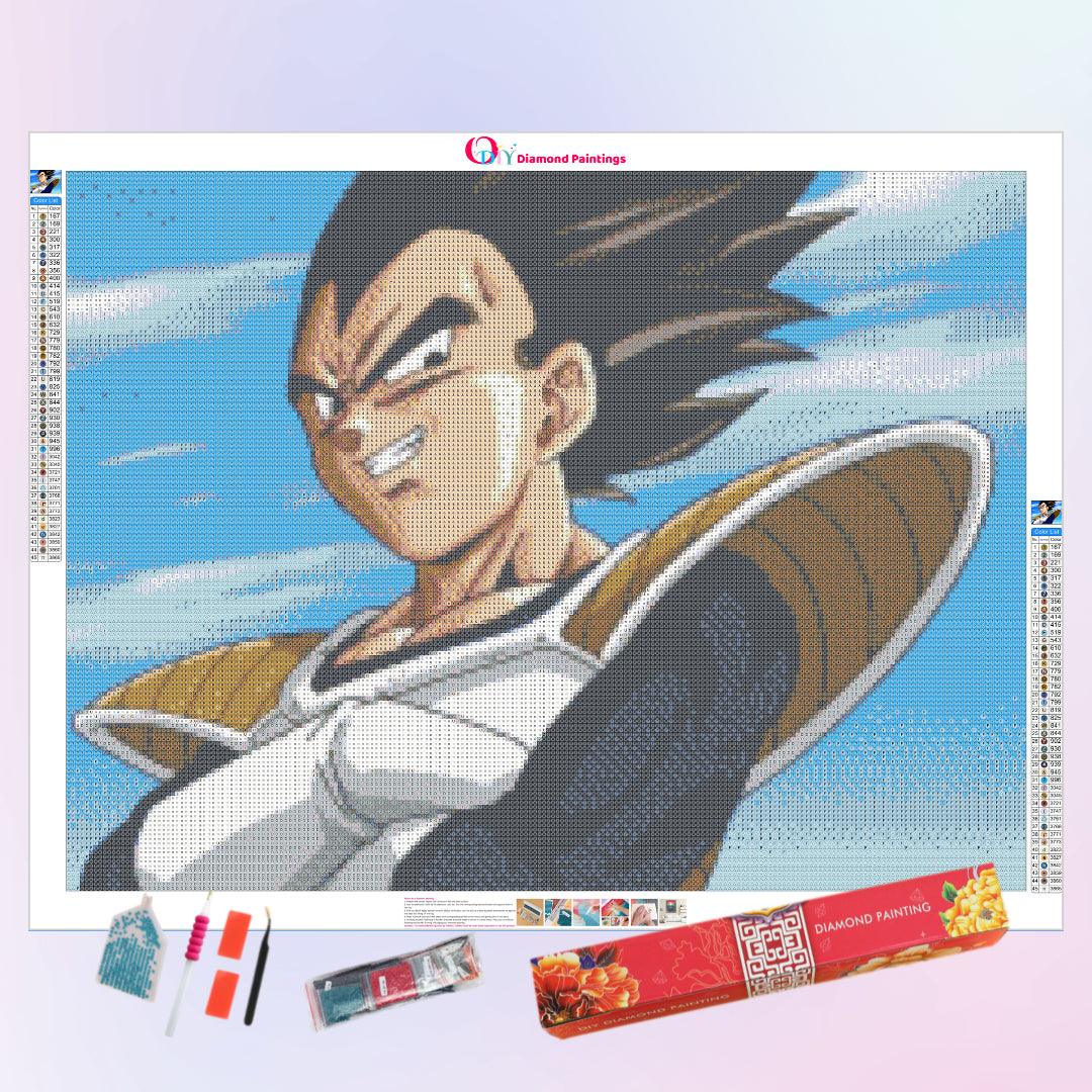 Proud Vegeta Diamond Painting