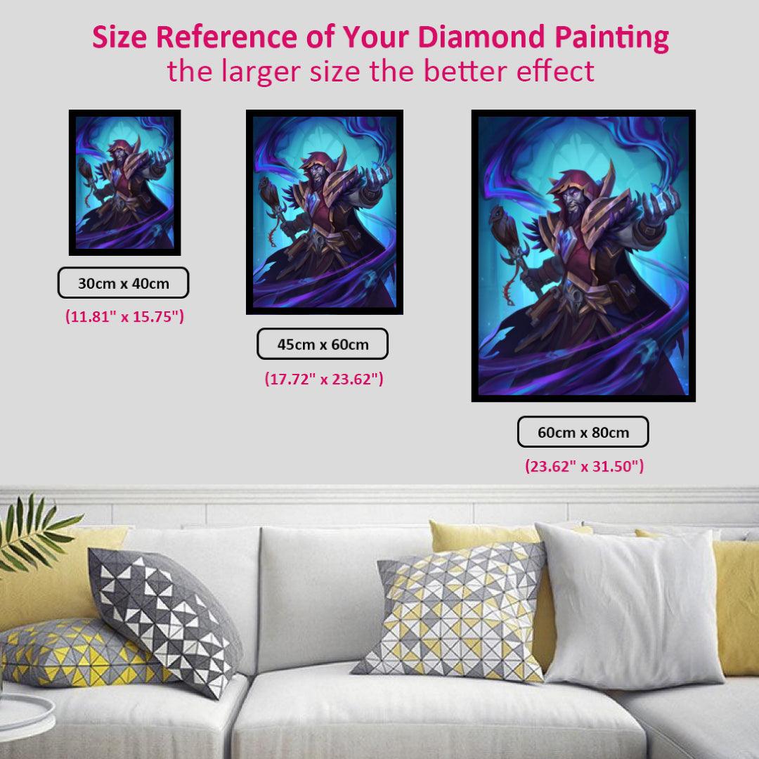 Death Lord Medivh Diamond Painting