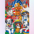 Dogs Fire Department Diamond Painting