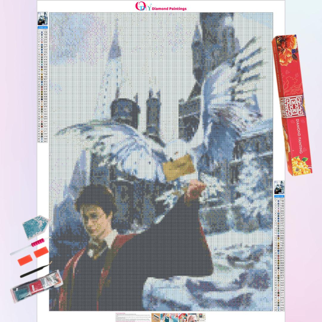 Harry Potter and Hedwig Diamond Painting