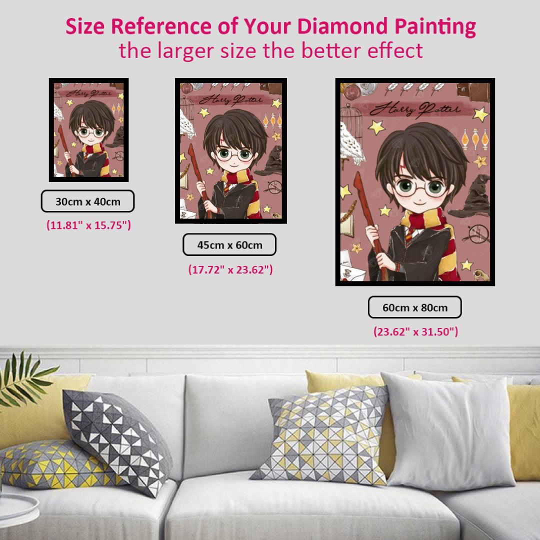 Cute and Well-behaved Harry Diamond Painting